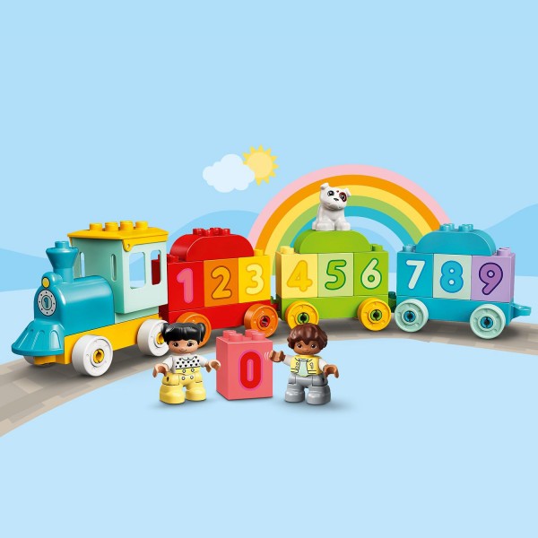LEGO DUPLO Конструктор Поезд с цифрами - учимся считать 10954