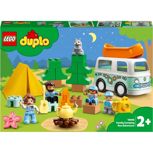 LEGO DUPLO Конструктор Семейное приключение на микроавтобусе 10946