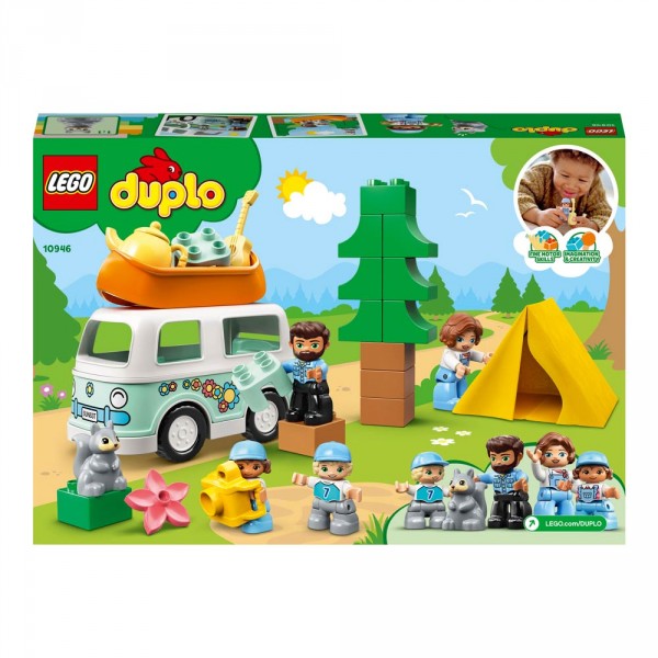 LEGO DUPLO Конструктор Семейное приключение на микроавтобусе 10946