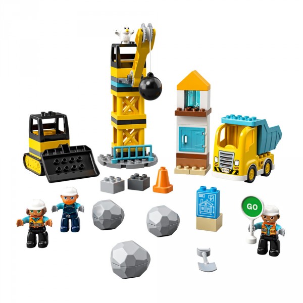 LEGO DUPLO Конструктор Сокрушительный шаровидный таран 10932