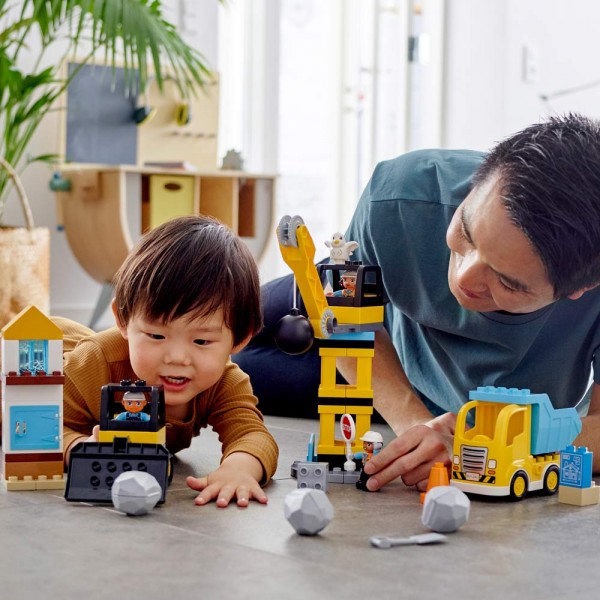 LEGO DUPLO Конструктор Сокрушительный шаровидный таран 10932