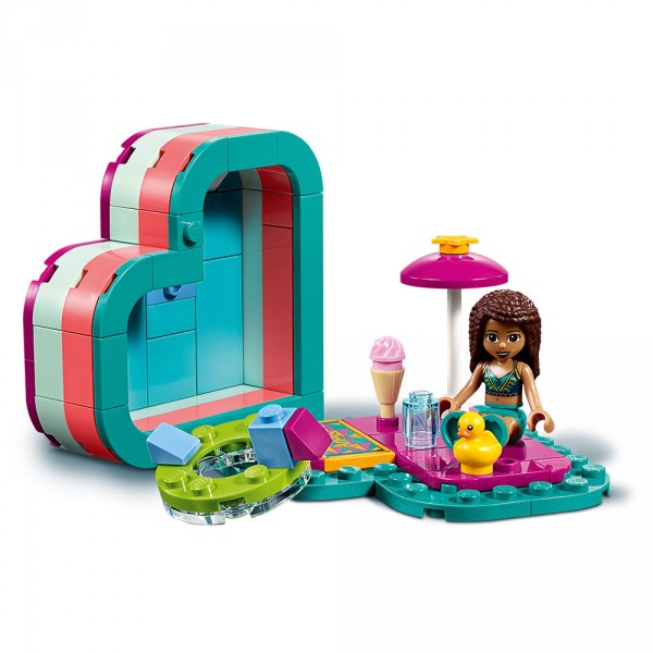 LEGO Friends Конструктор ЛЕГО Летняя шкатулка-сердечко для Андреа 41384