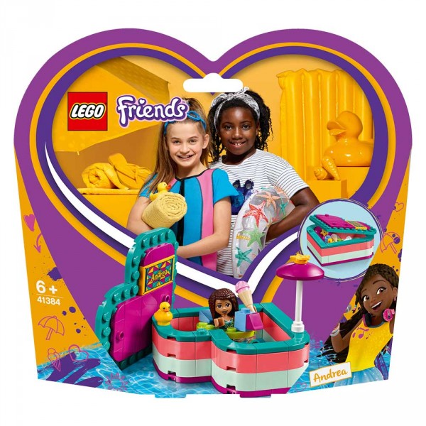 LEGO Friends Конструктор ЛЕГО Летняя шкатулка-сердечко для Андреа 41384