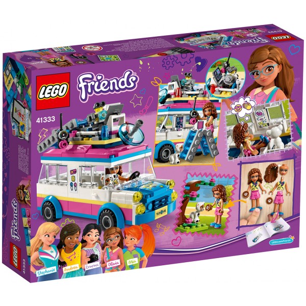 LEGO Friends Конструктор Рабочий автомобиль Оливии 41333