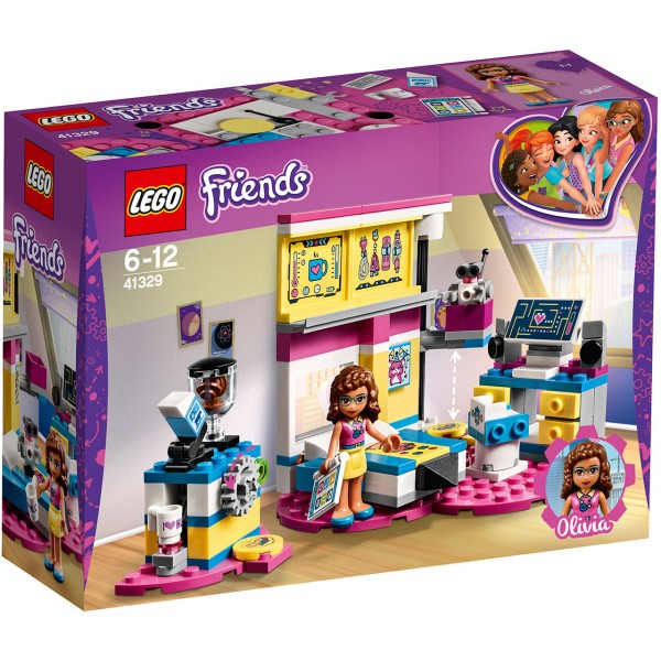 LEGO Friends Конструктор Спальня-люкс Оливии 41329