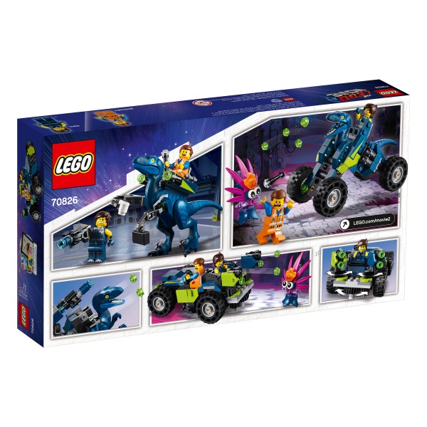 LEGO Movie 2 Конструктор Рэкстремальный внедорожник Рэкса! 70826