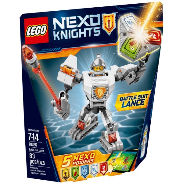 LEGO Nexo Knights Боевые доспехи Ланса 70366