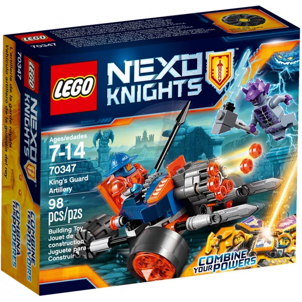 LEGO Nexo Knights Самоходная артиллерийская установка королевской гвардии 70347