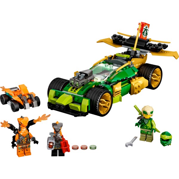 LEGO Ниндзяго (NinjaGo) Конструктор Гоночный автомобиль ЭВО Ллойда 71763