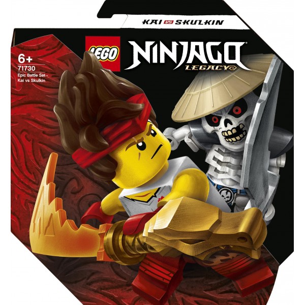 LEGO Ниндзяго (NinjaGo) Конструктор Легендарные битвы: Кай против Армии скелетов&10; 71730