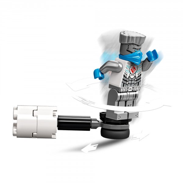 LEGO Ниндзяго (NinjaGo) Конструктор Легендарные битвы: Зейн против Ниндроида 71731