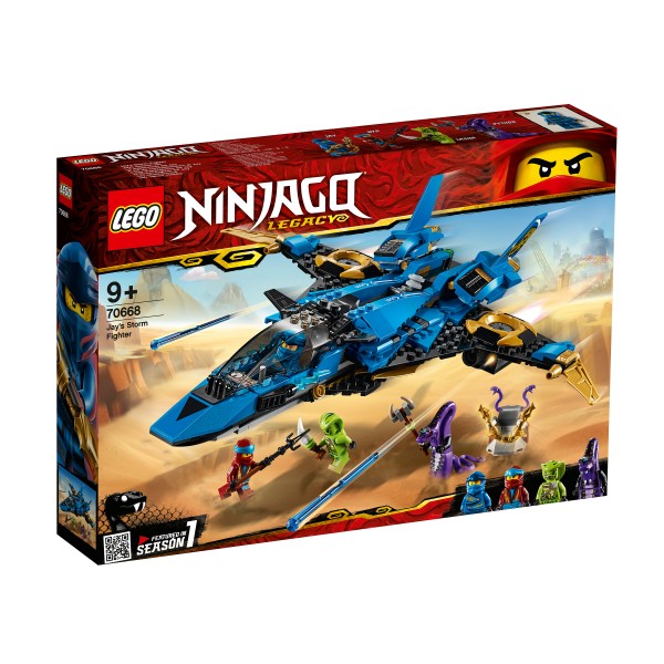 LEGO Ниндзяго (NinjaGo) Конструктор Штормовой истребитель Джея 70668