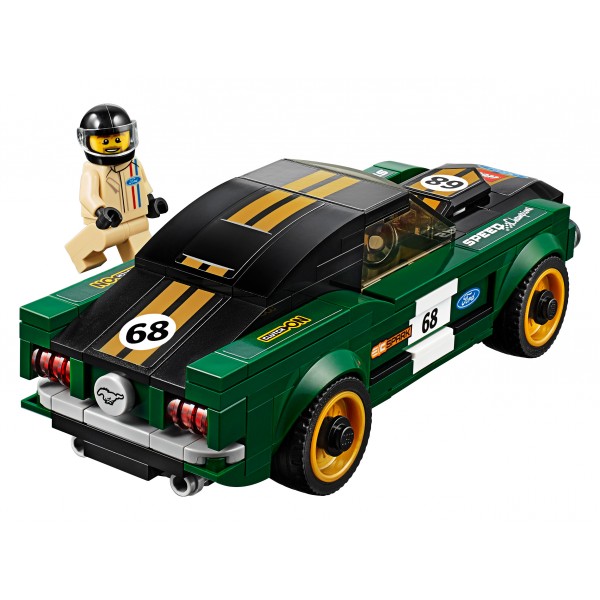 LEGO Speed Champions Конструктор Автомобіль Ford Mustang Fastback 1968 75884