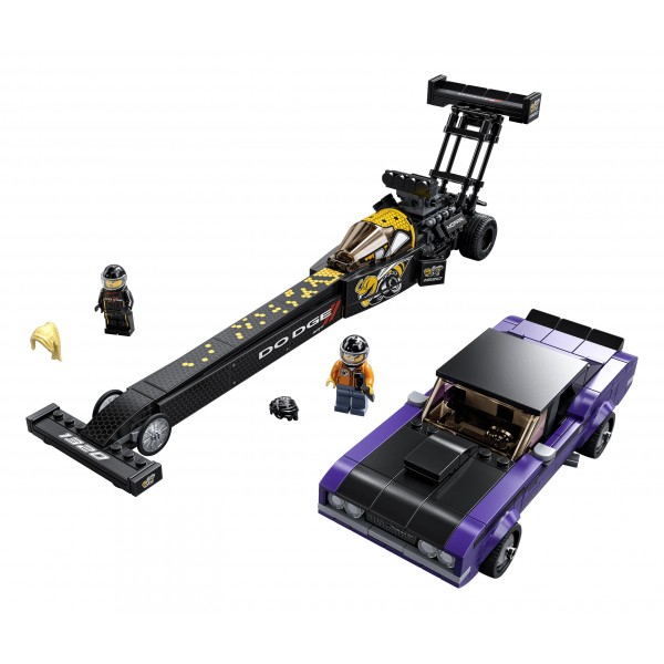 LEGO Speed Champions КонструкторMopar Dodge//SRT Top Fuel Dragster and 1970 Dodge Challenger T/A 76904