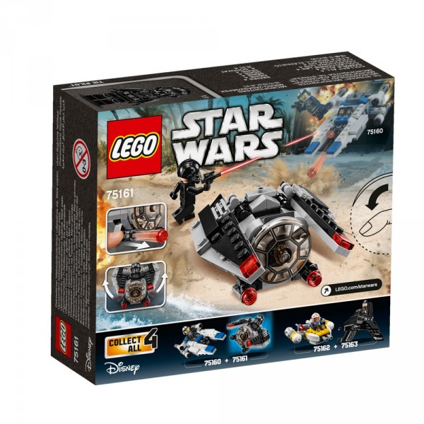 LEGO Star Wars TM Микроистребитель Ударный истребитель СИД 75161