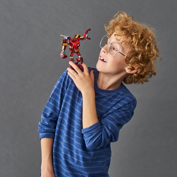 LEGO Super Heroes Конструктор Железный Человек трасформер Marvel 76140