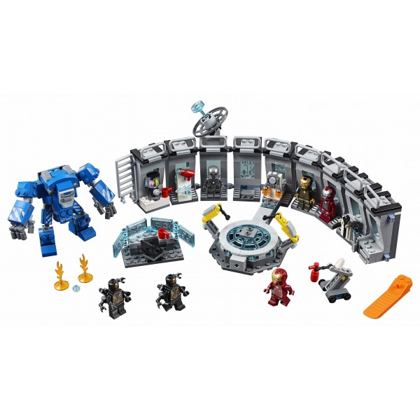 LEGO Super Heroes Конструктор Marvel Лаборатория Железного человека 76125