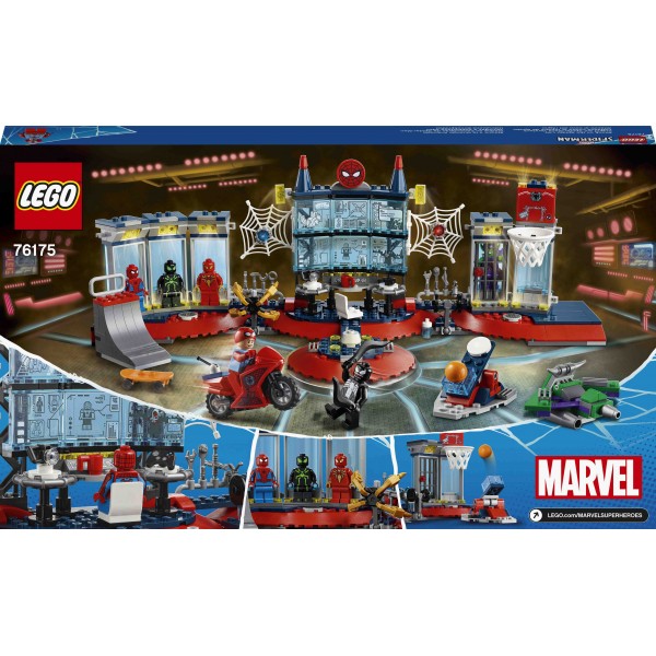 LEGO Super Heroes Конструктор Нападение на мастерскую паука 76175