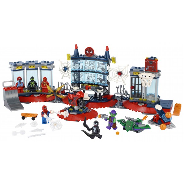 LEGO Super Heroes Конструктор Нападение на мастерскую паука 76175