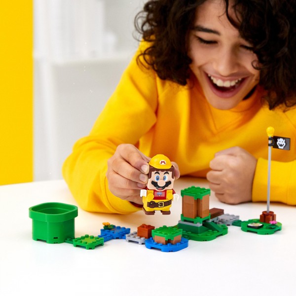 LEGO Super Mario Конструктор Бонусный костюм строителя 71373