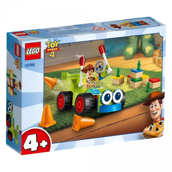 LEGO Toy Story 4 Конструктор Juniors Вуди на машине 10766