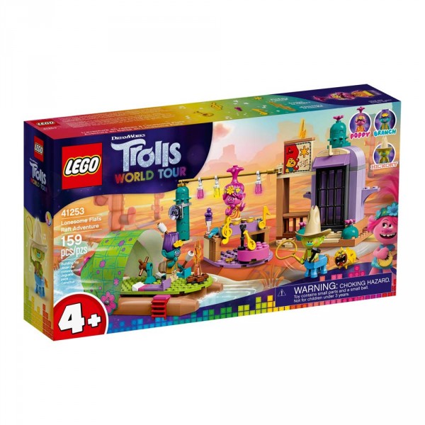 LEGO Trolls world tour Конструктор Жизнь и приключения на плоту 41253