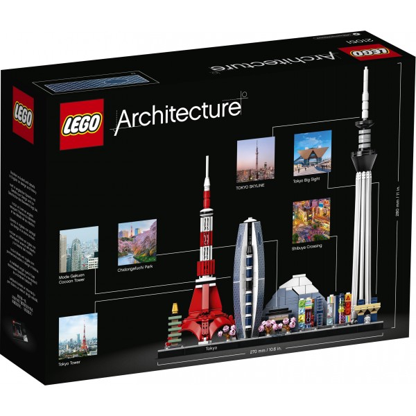 LEGO Architecture Конструктор Architecture Токио 21051