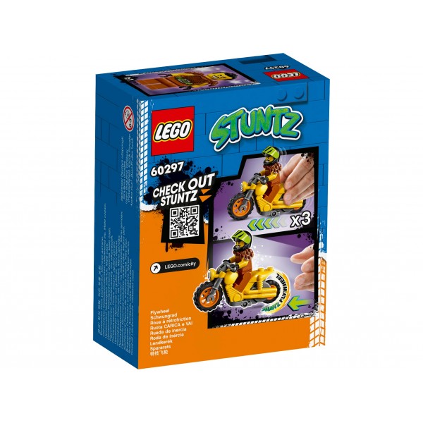 LEGO City Конструктор Разрушительный трюковый мотоцикл 60297