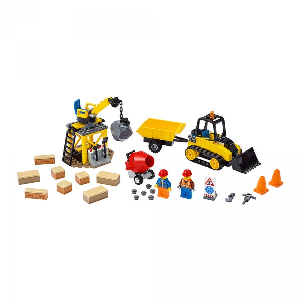 LEGO City Конструктор "Строительный бульдозер" 60252