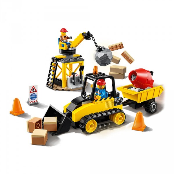 LEGO City Конструктор "Строительный бульдозер" 60252