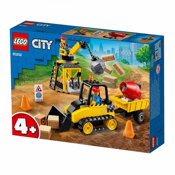 LEGO City Конструктор "Строительный бульдозер" 60252