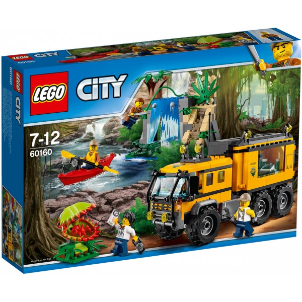 LEGO City Передвижная лаборатория в джунглях 60160