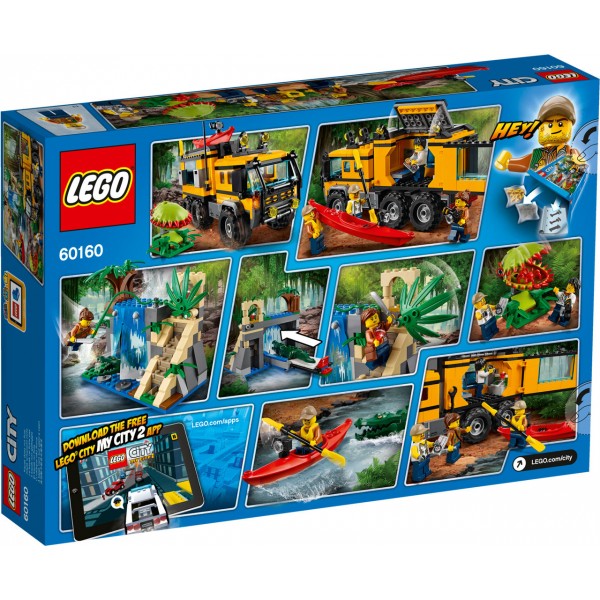 LEGO City Передвижная лаборатория в джунглях 60160