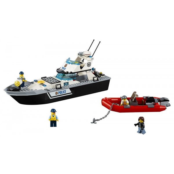 LEGO City Police Полицейский патрульный катер 60129