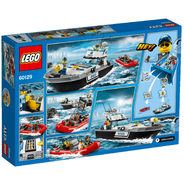 LEGO City Police Полицейский патрульный катер 60129