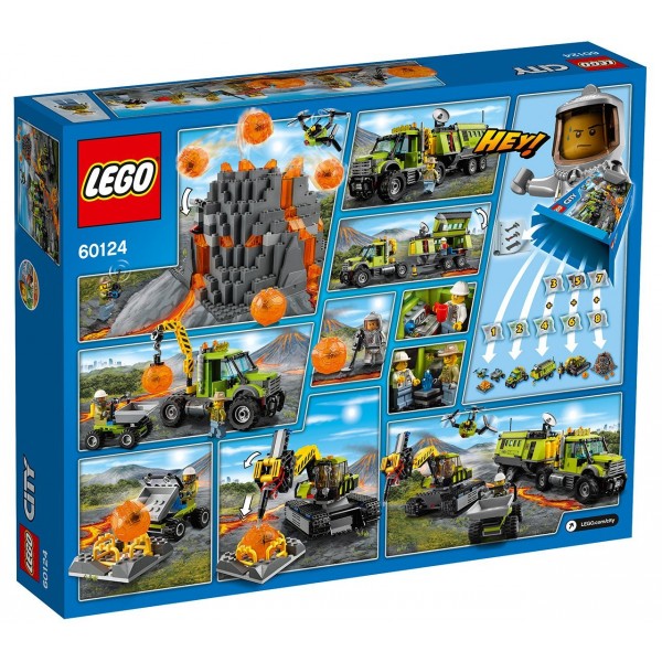 LEGO City Underwater База исследователей вулканов 60124