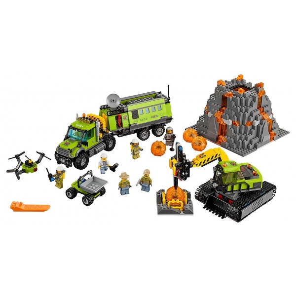 LEGO City Underwater База исследователей вулканов 60124