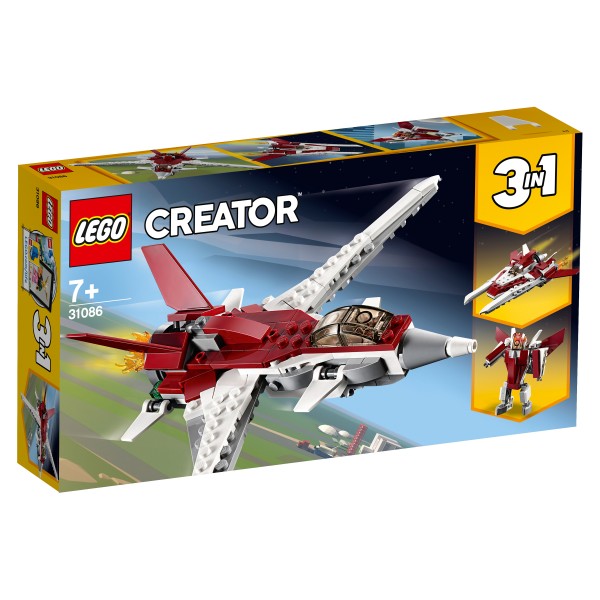 LEGO Creator Конструктор Футуристический самолет 31086
