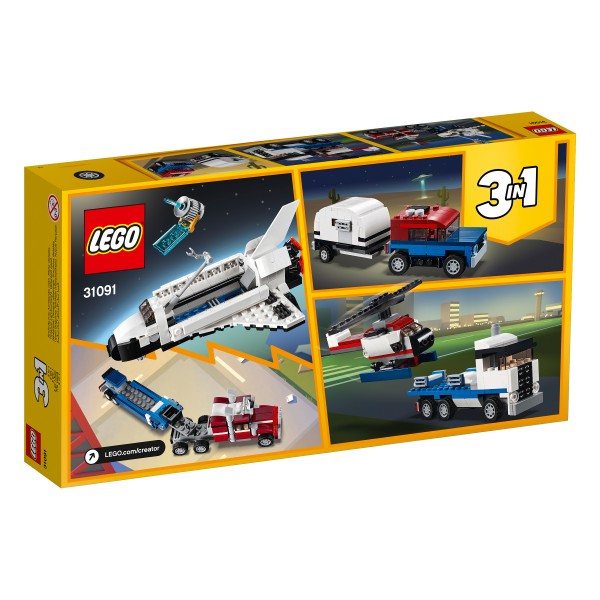 LEGO Creator Конструктор Транспортировщик шаттлов 31091