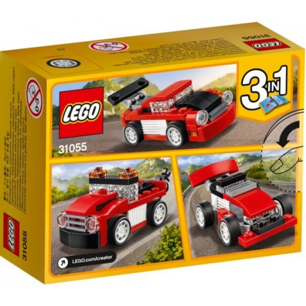 LEGO Creator Красная гоночная машина 31055