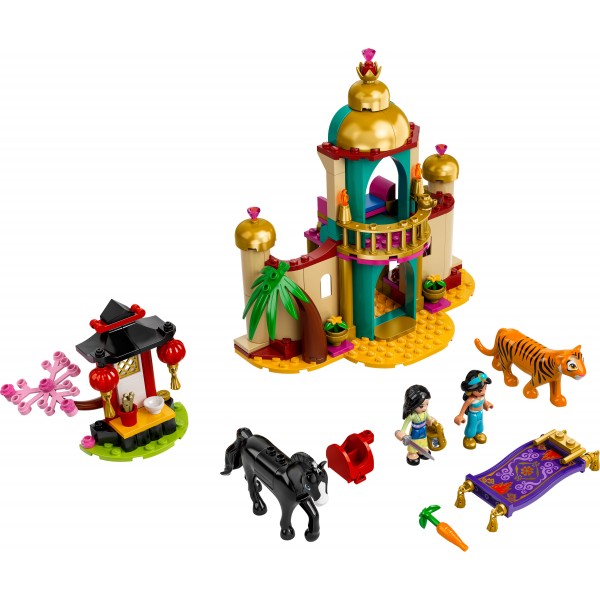 LEGO Disney Princess Конструктор Приключения Жасмин и Мулан 43208