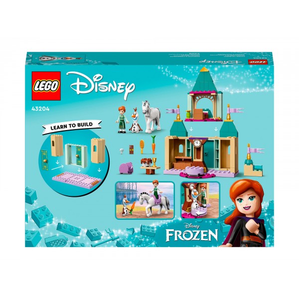 LEGO Disney Princess Конструктор Веселье в замке Анны и Олафа 43204