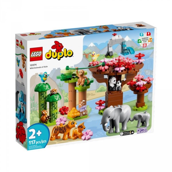 LEGO DUPLO Конструктор Дикие животные Азии 10974