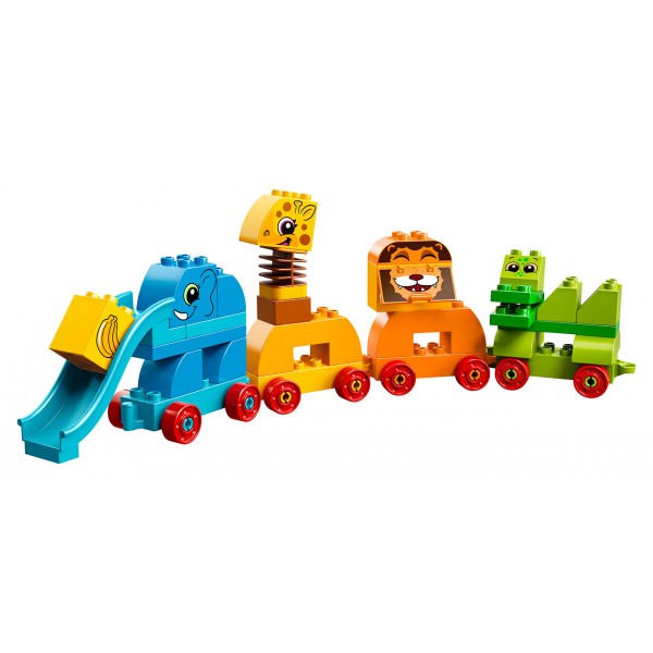 LEGO DUPLO Конструктор ЛЕГО Коробка с кубиками Мои первые животные 10863