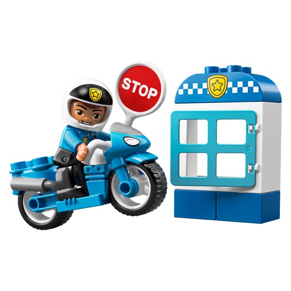 LEGO DUPLO Конструктор Полицейский мотоцикл 10900