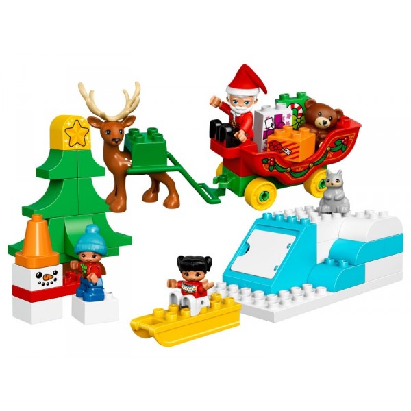 LEGO DUPLO Конструктор Зимние каникулы Санты 10837