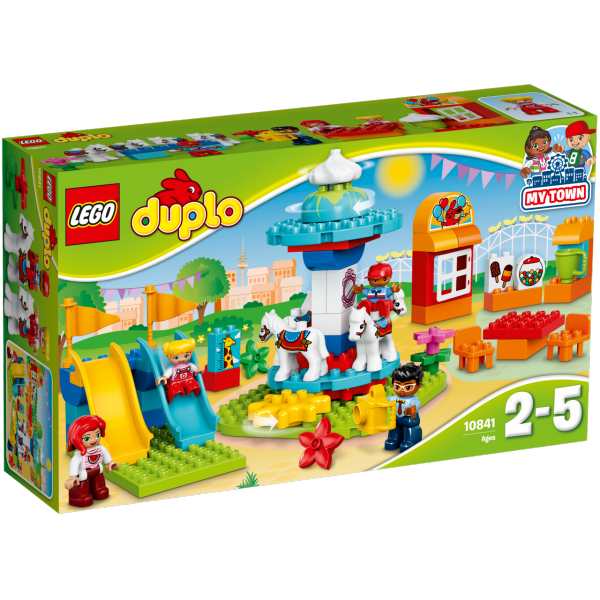 LEGO DUPLO Семейный парк аттракционов 10841