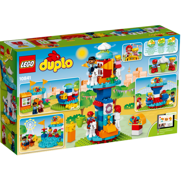 LEGO DUPLO Семейный парк аттракционов 10841