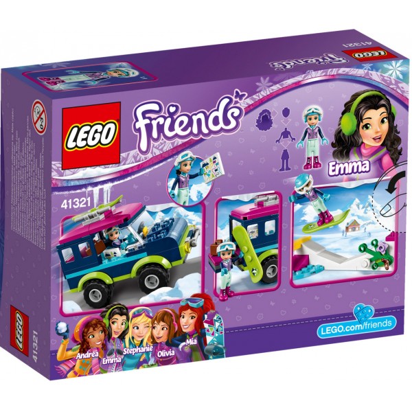 LEGO Friends Горнолыжный курорт: внедорожник 41321