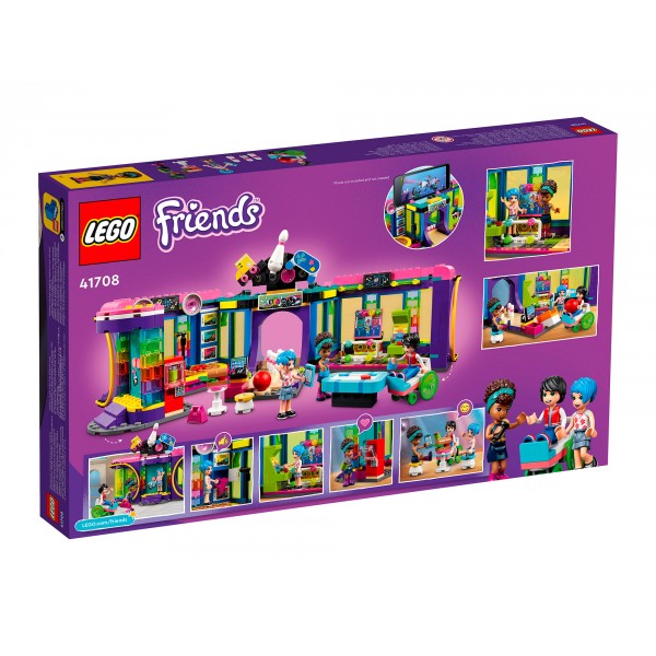 LEGO Friends Конструктор Диско-аркада для роллеров 41708
